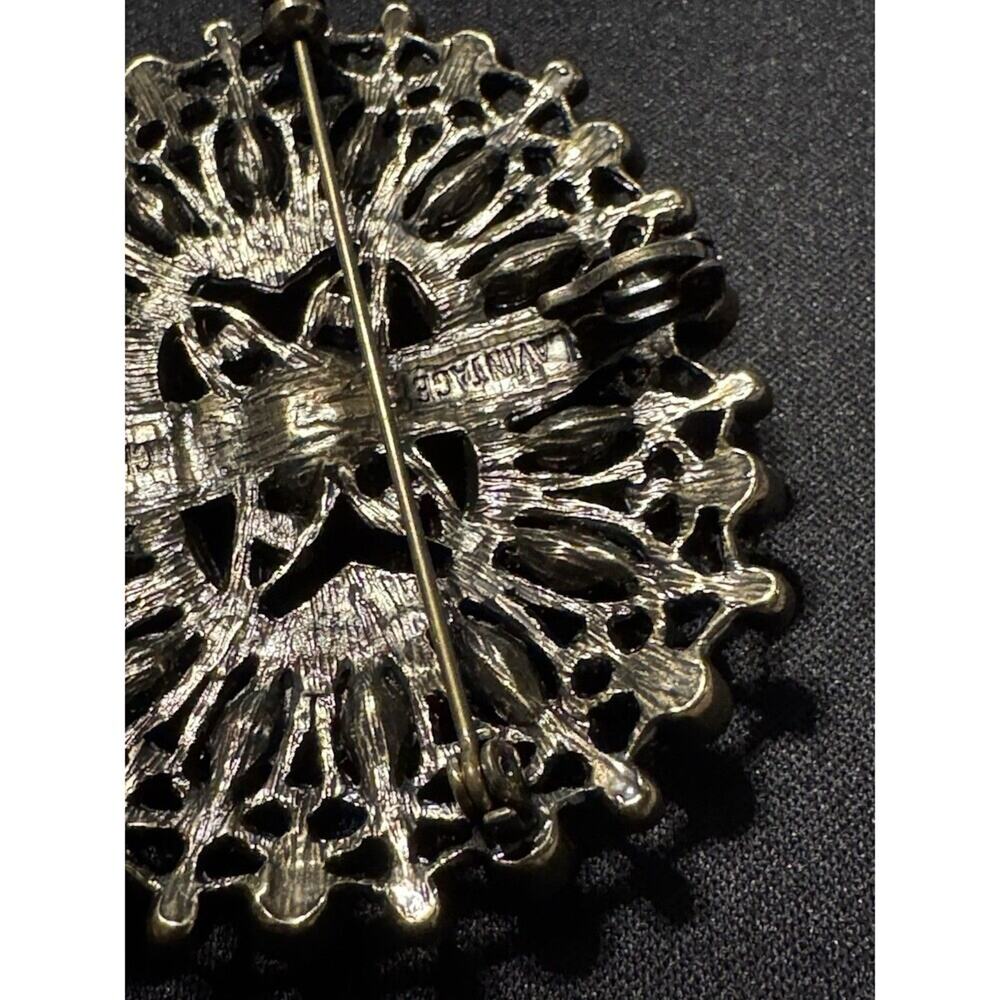 Statement Brooch Pendant Rhinestone Contemporary - Picture 5 of 5